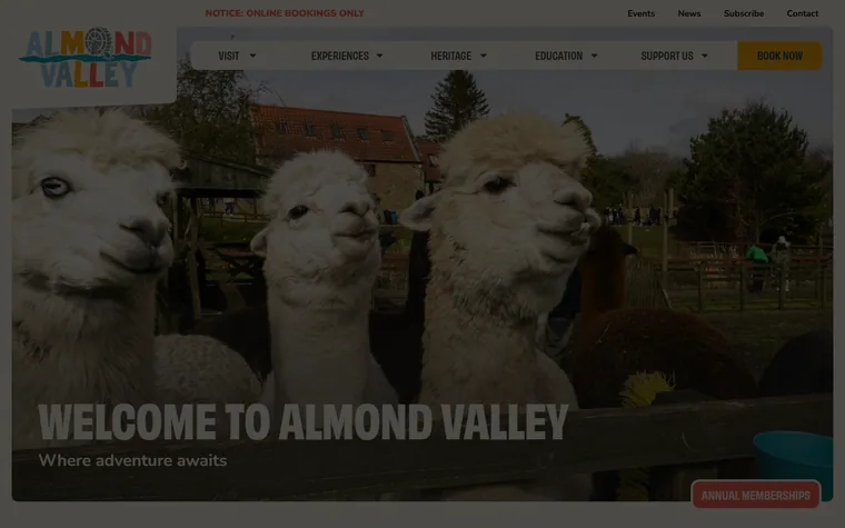 Almondvalley homepage