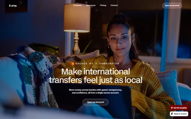 Amp homepage
