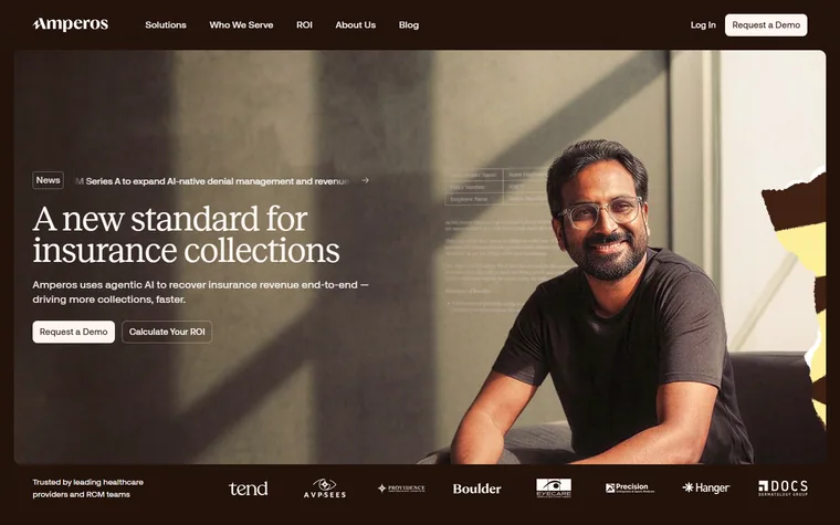 Amperos homepage
