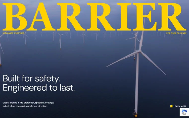 Barriergroup homepage