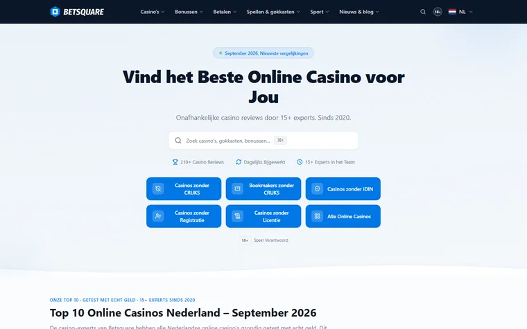 Betsquare homepage