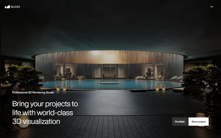 Bloom3d homepage