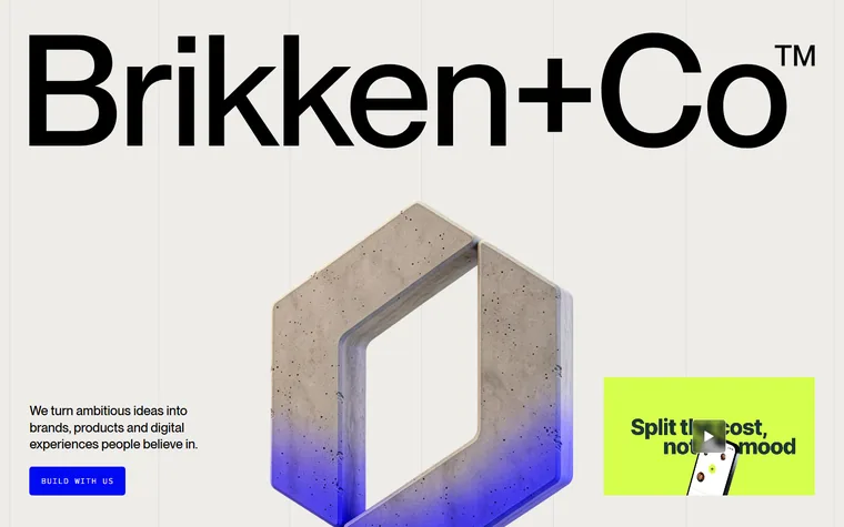 Brikken homepage