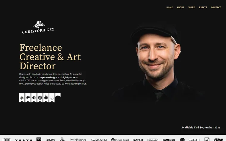 Christoph Gey homepage