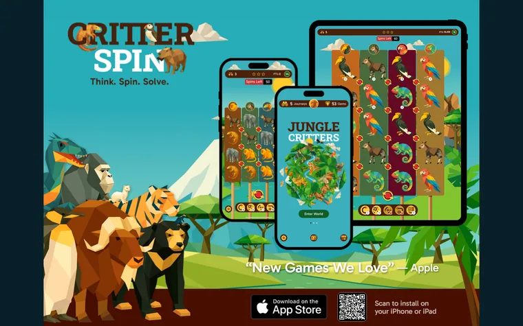 Critterspin homepage