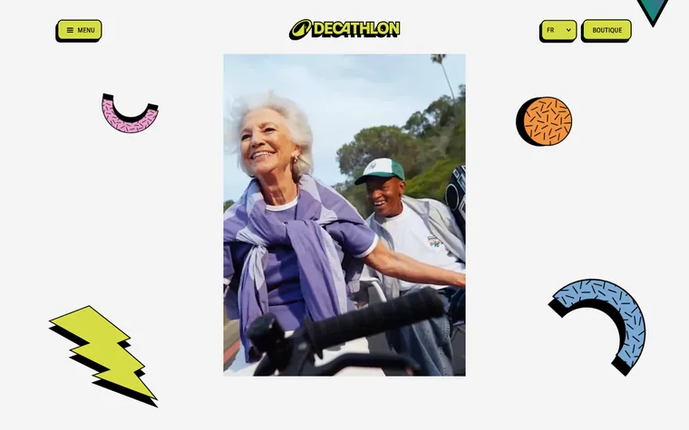 Decathlonyestalgia homepage