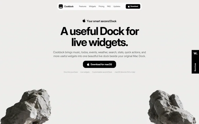 Dock homepage