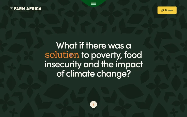 Farmafrica homepage