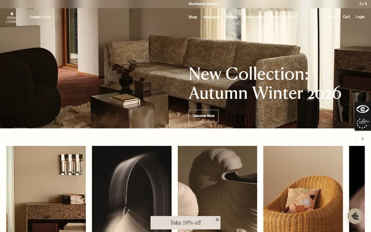 Fermliving homepage