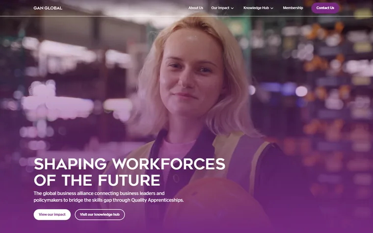 Gan Global homepage