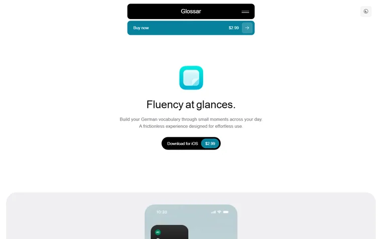 Glossar homepage