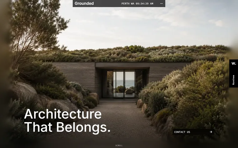 Grounded2026 homepage