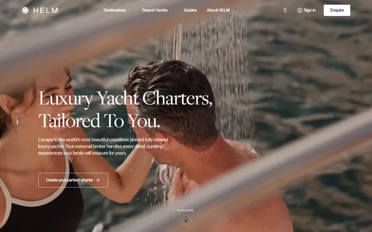 Helm homepage