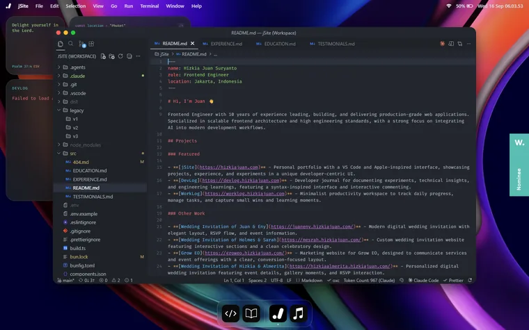 Hizkiajuan homepage
