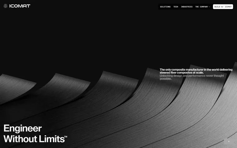Icomat homepage