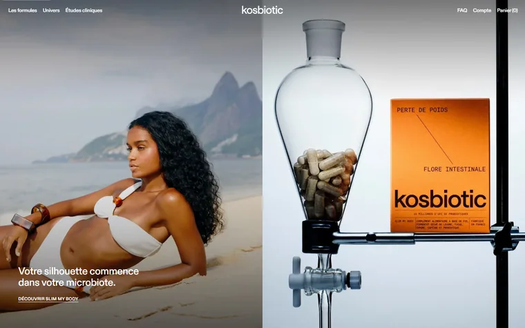 Kosbiotic homepage