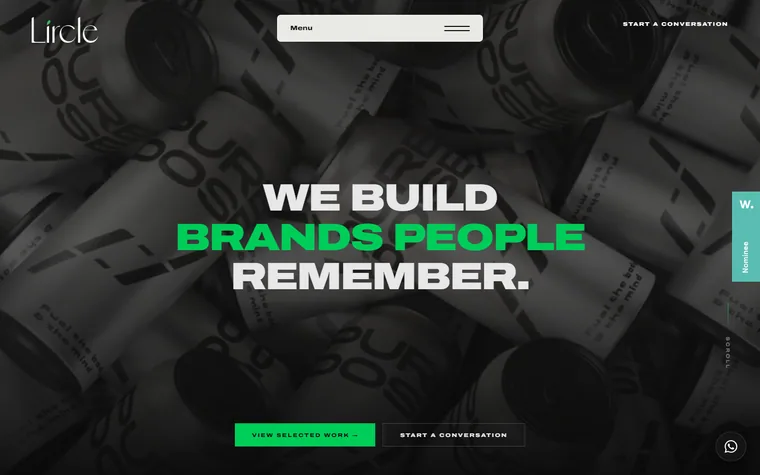Lircle homepage