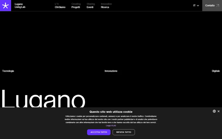 Luganolivinglab homepage