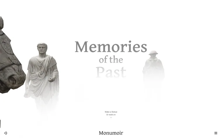 Monumoir homepage