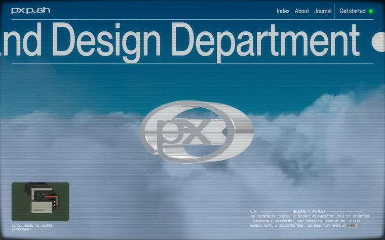 Pxpush homepage