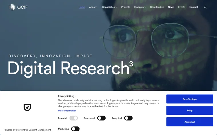 Qcif homepage