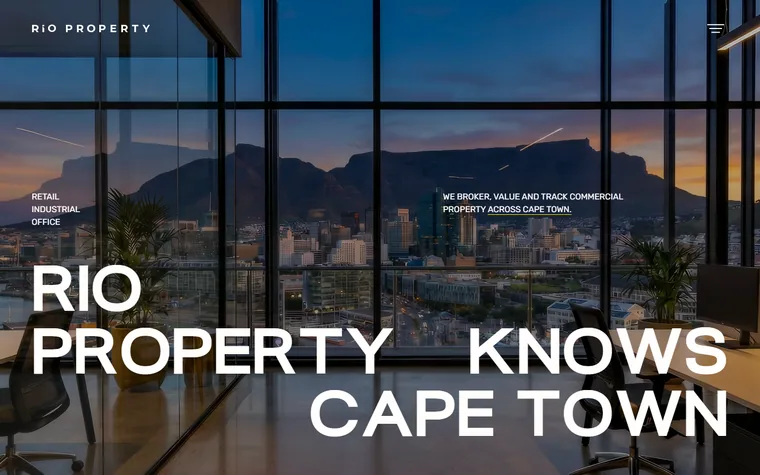 Rioproperty homepage