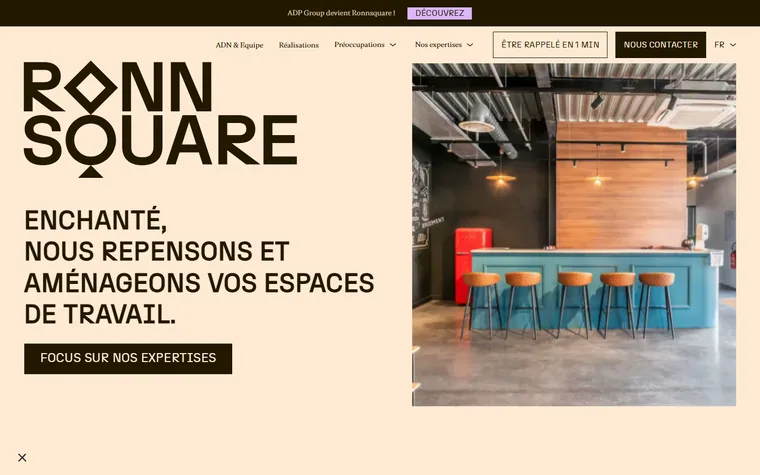 Ronnsquare homepage