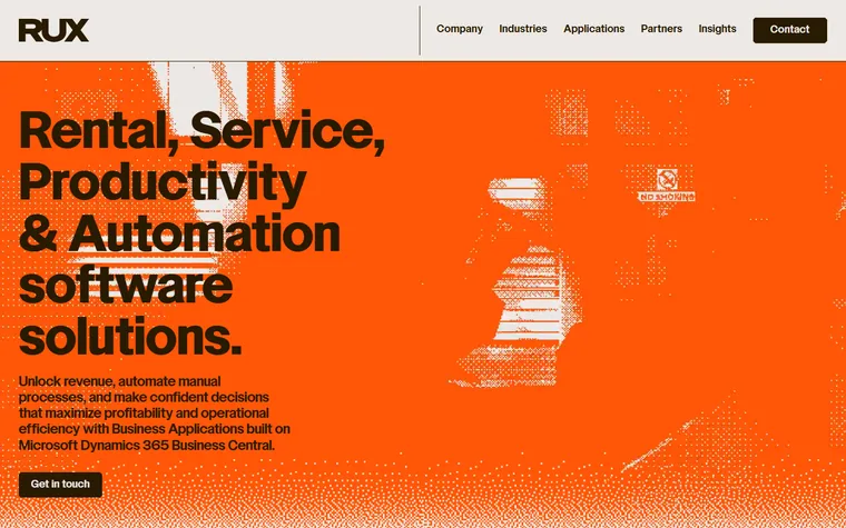 Ruxsoftware homepage