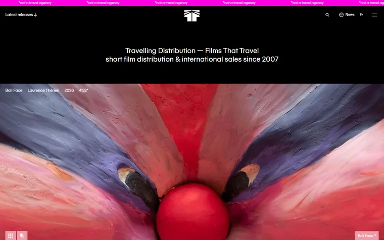 Travellingdistribution homepage