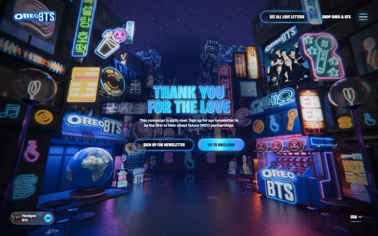 Us homepage
