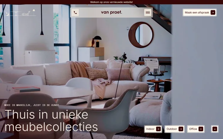 Vanpraet homepage