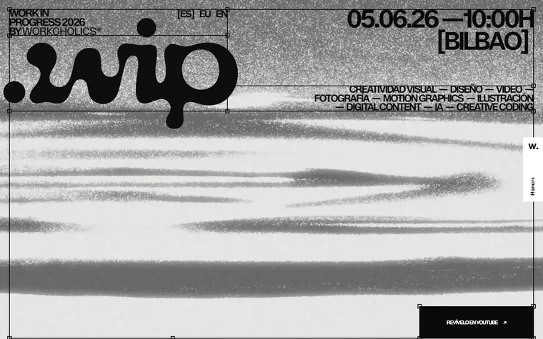 Wip homepage
