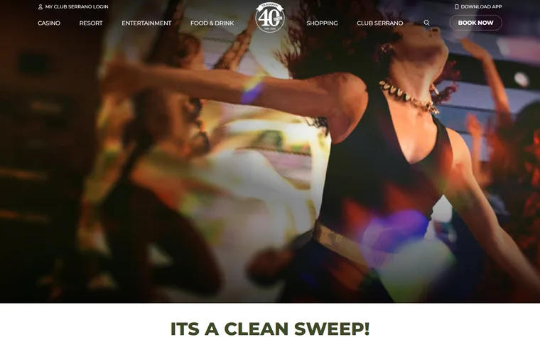 Yaamava homepage